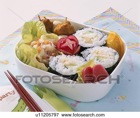 Bento Box View Large Photo Image Stock Photo - Bento Box. Fotosearch