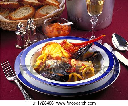 Stock Photograph - Bouillabaisse. Fotosearch