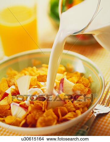 Picture - Breakfast, Cereal. Fotosearch