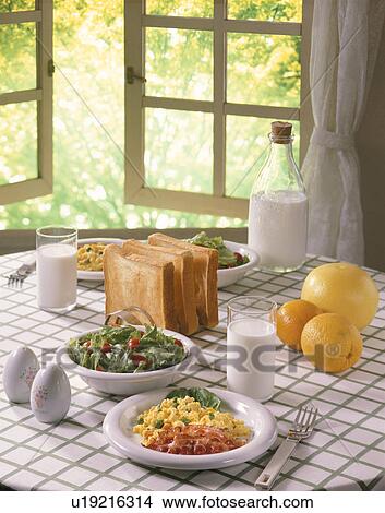 Breakfast View Large Photo Image Picture - Breakfast. Fotosearch