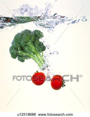Broccoli, Cherry Tomato View Large Photo Image Stock Photograph - Broccoli, Cherry Tomato. Fotosearch
