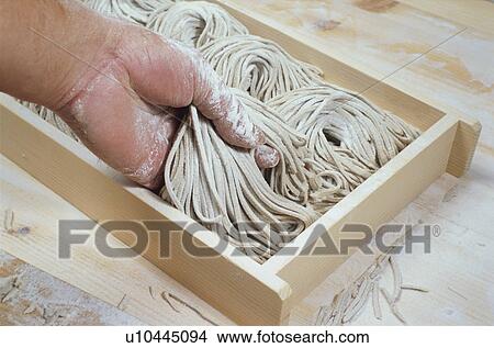Buckwheat Noodles View Large Photo Image Picture - Buckwheat Noodles. Fotosearch