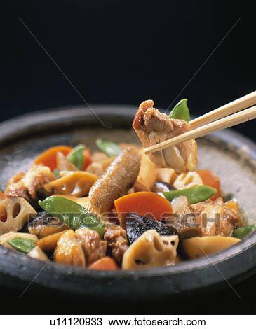Chicken And Vegetables Fried And Boiled With Soy View Large Photo Image Stock Image - Chicken And Vegetables Fried And Boiled With Soy. Fotosearch