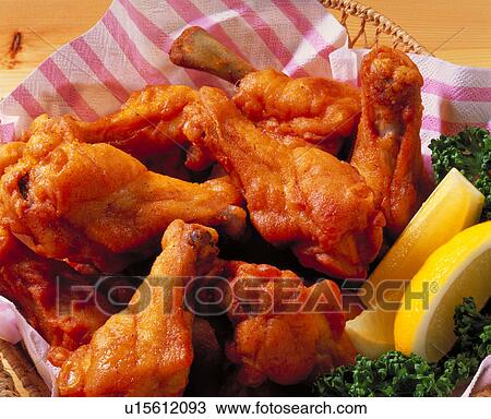 Stock Image - Chicken Basket. Fotosearch