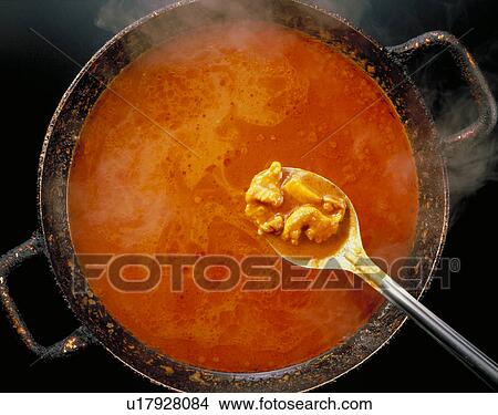 Picture - Chicken Curry. Fotosearch