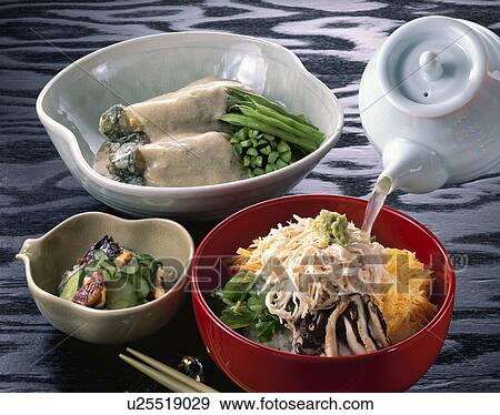 Chicken Rice, Soup Boiled Rice In Tea, View Large Photo Image Stock Photo - Chicken Rice, Soup Boiled Rice In Tea,. Fotosearch