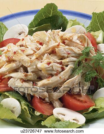 Chicken Salad View Large Photo Image Stock Photo - Chicken Salad. Fotosearch