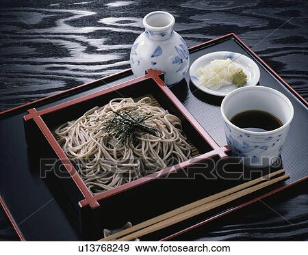 Chilled Soba Noodles With Nori View Large Photo Image Stock Photo - Chilled Soba Noodles With Nori. Fotosearch