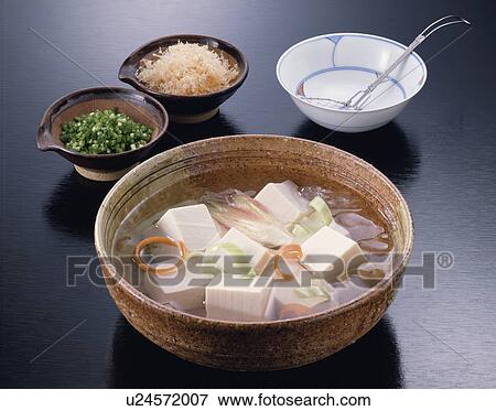 Stock Photo - Chilled Tofu. Fotosearch