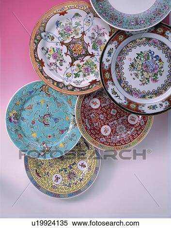 Stock Photography - Chinese Plate. Fotosearch