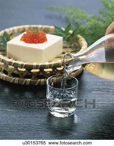 Stock Photography - Cold Sake. Fotosearch
