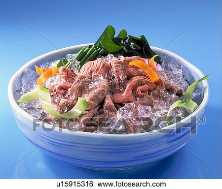 Cold Shabu-Shabu, Beef View Large Photo Image Stock Photograph - Cold Shabu-Shabu, Beef. Fotosearch