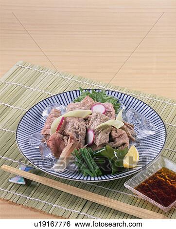 Stock Photograph - Cold Shabu-Shabu, Beef. Fotosearch