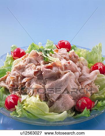 Cold Shabu Shabu, Pork View Large Photo Image Stock Photo - Cold Shabu Shabu, Pork. Fotosearch