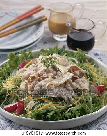 Cold Shabu Shabu, Pork View Large Photo Image Stock Photo - Cold Shabu Shabu, Pork. Fotosearch