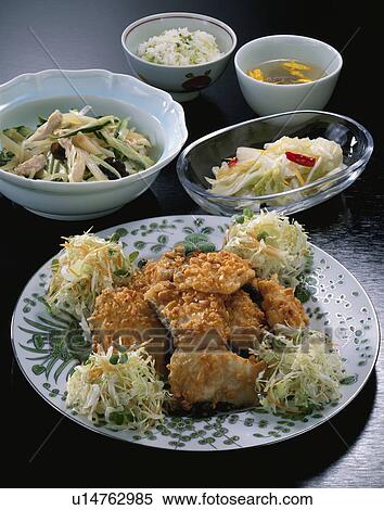 Deep Fried Cod With Pine Nuts View Large Photo Image Stock Photography - Deep Fried Cod With Pine Nuts. Fotosearch