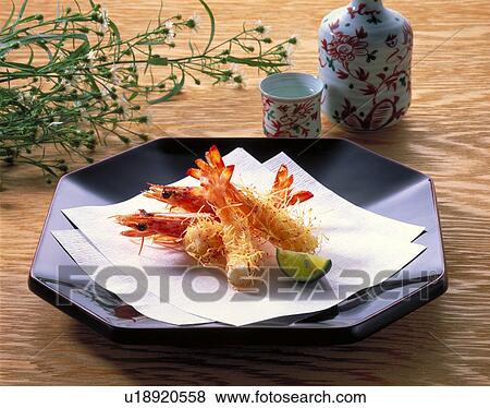 Stock Photo - Deep-Fried Prawn. Fotosearch
