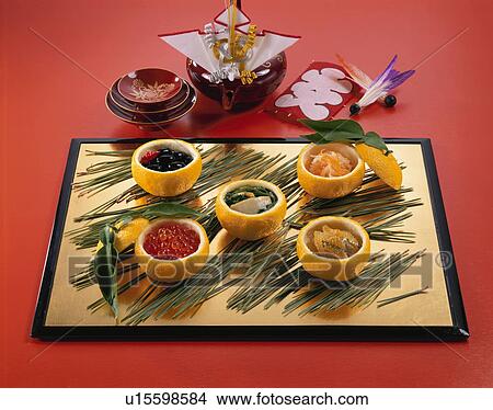 Picture - Dishes For The New Year. Fotosearch