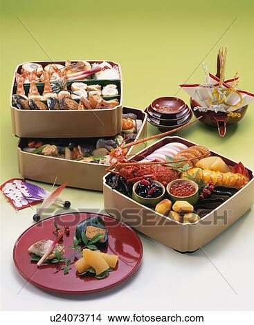 Dishes For The New Year View Large Photo Image Picture - Dishes For The New Year. Fotosearch