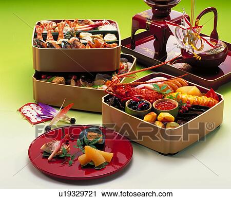 Dishes For The New Year View Large Photo Image Stock Image - Dishes For The New Year. Fotosearch