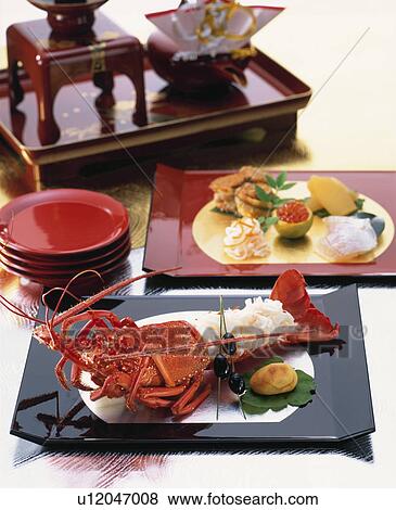 Dishes For The New Year View Large Photo Image Stock Photo - Dishes For The New Year. Fotosearch