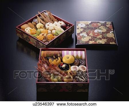 Stock Photo - Dishes For The New Year. Fotosearch