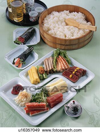 Do-It-Yourself Sushi Rolls View Large Photo Image Stock Photo - Do-It-Yourself Sushi Rolls. Fotosearch