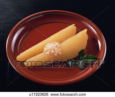 Stock Photograph - Dried Herring Roe. Fotosearch