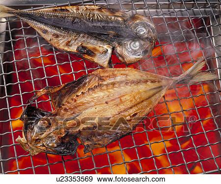 Stock Photo - Dried Horse Mackerel. Fotosearch