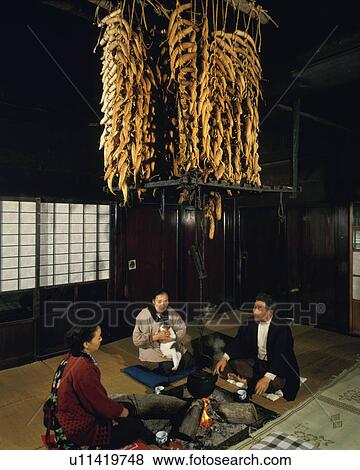 Dried Japanese Radish, Akita Prefecture View Large Photo Image Stock Photo - Dried Japanese Radish, Akita Prefecture. Fotosearch