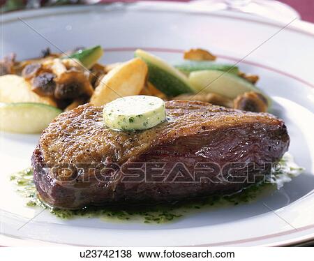 Stock Photo - Duck Steak. Fotosearch