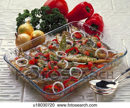 Escabche Of Horse Mackerel View Large Photo Image Stock Image - Escabche Of Horse Mackerel. Fotosearch