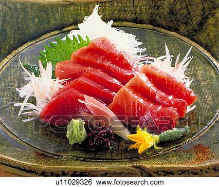 Fresh Slices Of Tuna View Large Photo Image Stock Photograph - Fresh Slices Of Tuna. Fotosearch