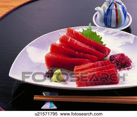 Fresh Slices Of Tuna View Large Photo Image Stock Photography - Fresh Slices Of Tuna. Fotosearch