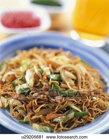 Fried Noodles View Large Photo Image Stock Image - Fried Noodles. Fotosearch