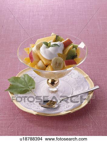 Fruit Yogurt View Large Photo Image Picture - Fruit Yogurt. Fotosearch