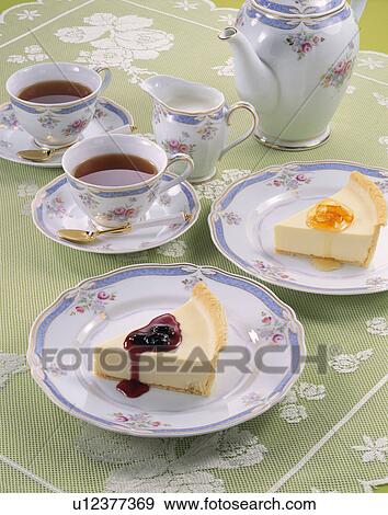 Stock Photo - Gelatin Cheesecake. Fotosearch