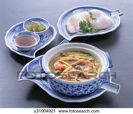 Stock Image - Green Curry. Fotosearch