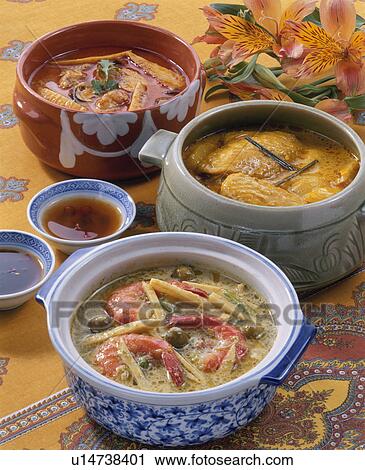 Green/Yellow/Red Curry View Large Photo Image Stock Image - Green/Yellow/Red Curry. Fotosearch