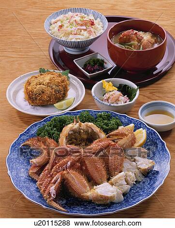 Stock Photo - Hairy Crab Dish. Fotosearch