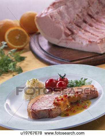 Stock Photo - Ham Steak. Fotosearch