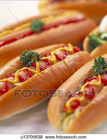 Stock Photo - Hot Dog. Fotosearch