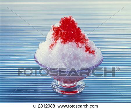 Ice Strawberry View Large Photo Image Stock Photo - Ice Strawberry. Fotosearch