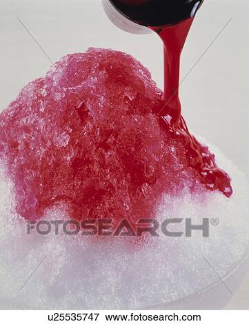 Ice Strawberry View Large Photo Image Stock Photo - Ice Strawberry. Fotosearch