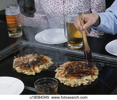 Japanese Pancake View Large Photo Image Stock Photography - Japanese Pancake. Fotosearch