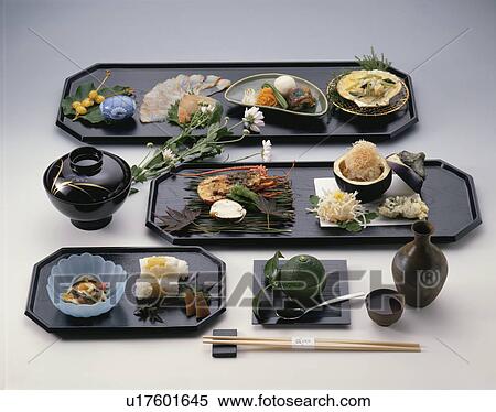 Stock Photography - Kaiseki Cuisine. Fotosearch