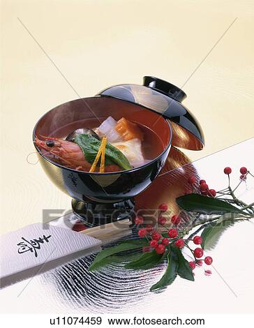 Kanto Rice Cakes In Vegetable Soup View Large Photo Image Stock Photo - Kanto Rice Cakes In Vegetable Soup. Fotosearch