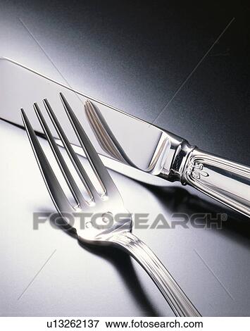 Knife, Fork View Large Photo Image Stock Photo - Knife, Fork. Fotosearch