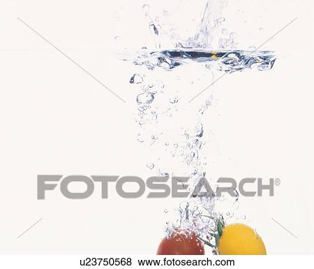 Stock Photo - Lemon Tomato, Cherry Tomato, Tank,. Fotosearch