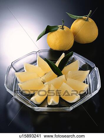 Stock Image - New Summer Orange Jelly. Fotosearch